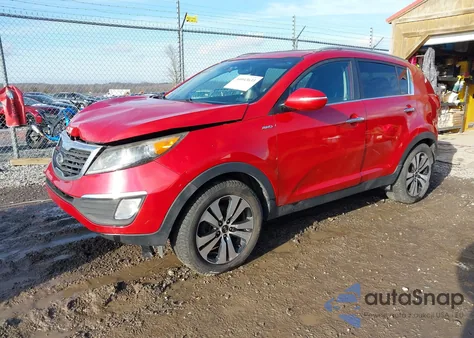 2011 Kia Sportage Ex z USA, uszkodzony, nr VIN KNDPCCA29B7049442